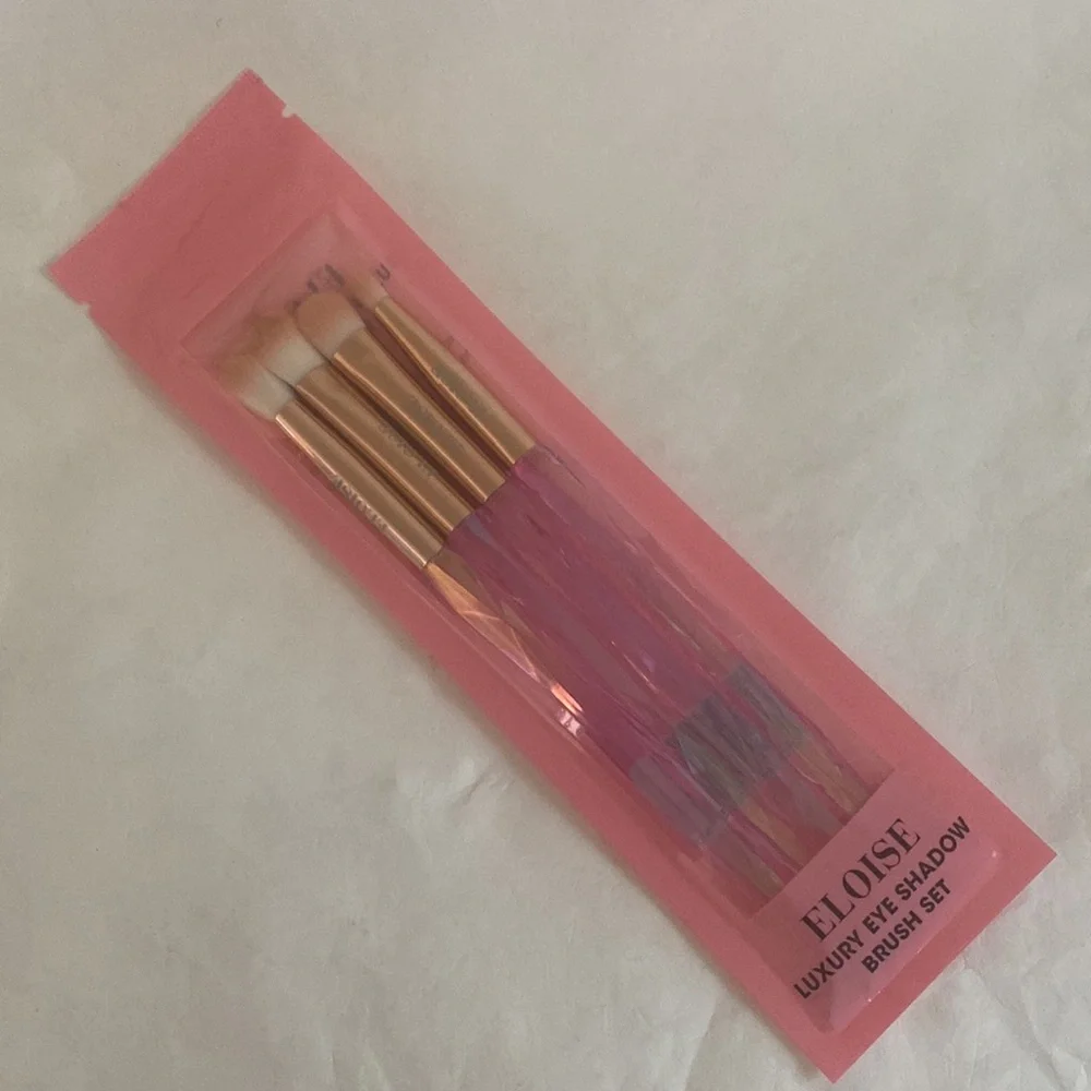 ELOISE BEAUTY Prism Luxury Eye Shadow Brush Set $22 NIP